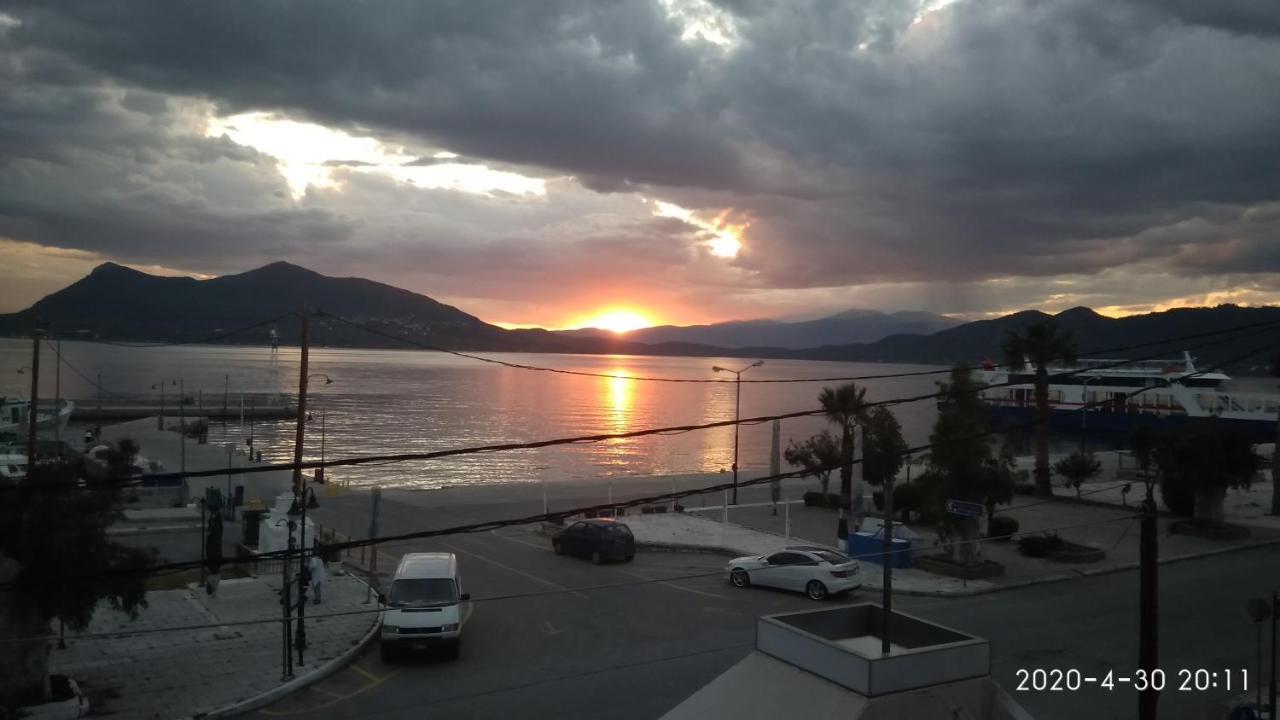 Palatino Hotel Lutrá Edipszú Kültér fotó