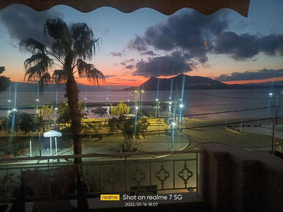 Palatino Hotel Lutrá Edipszú Kültér fotó