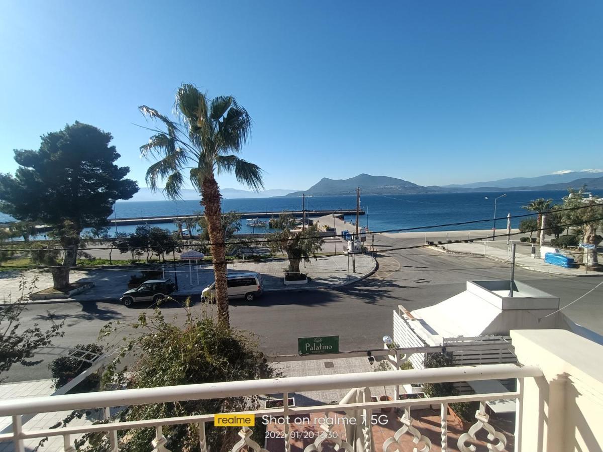 Palatino Hotel Lutrá Edipszú Kültér fotó