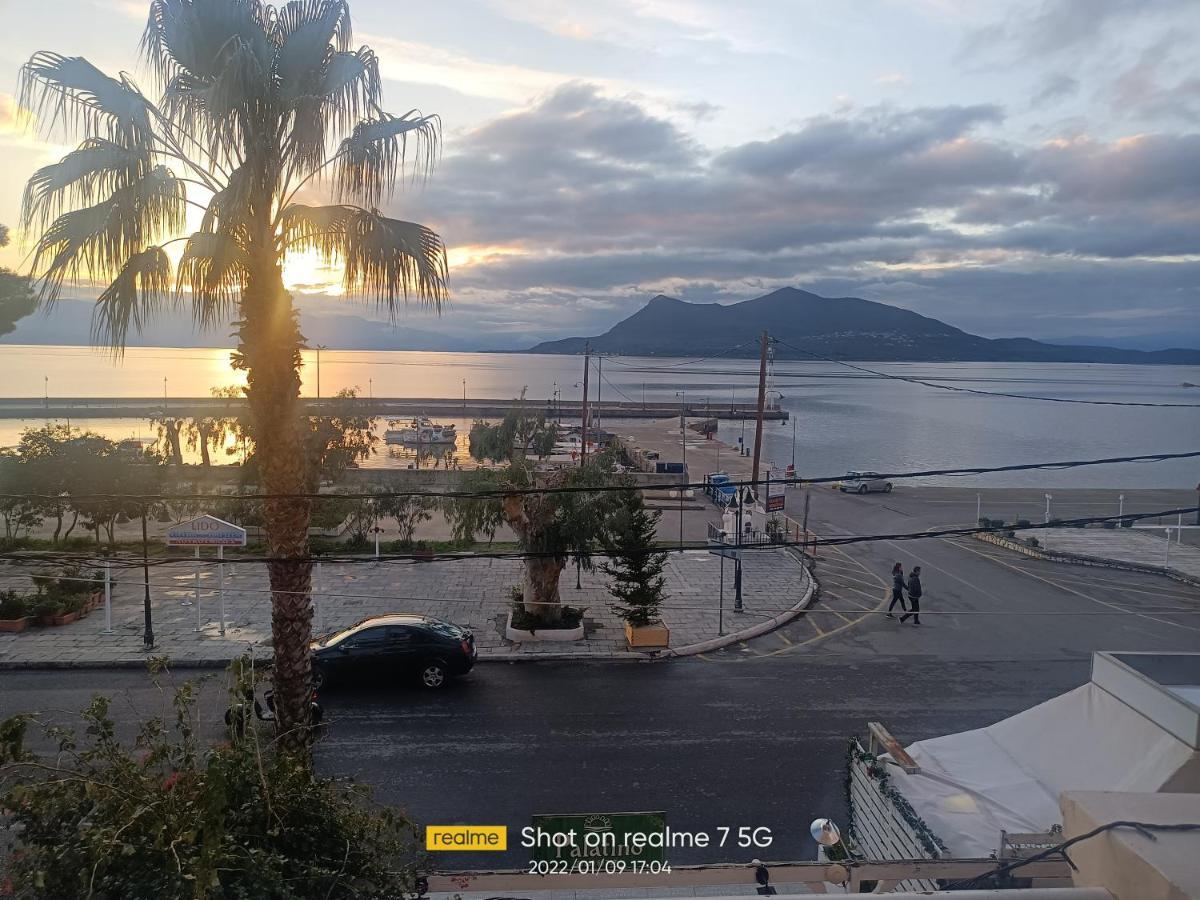 Palatino Hotel Lutrá Edipszú Kültér fotó
