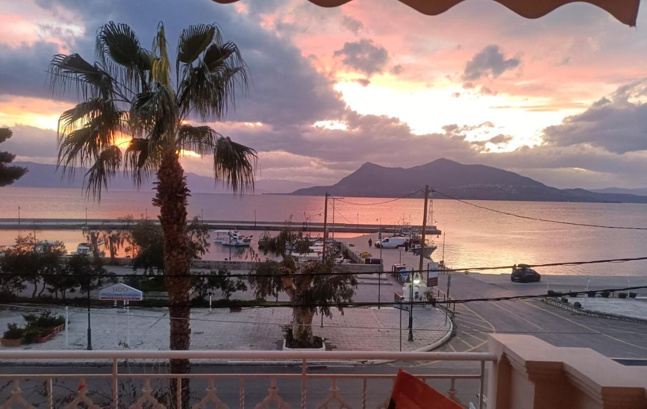 Palatino Hotel Lutrá Edipszú Kültér fotó