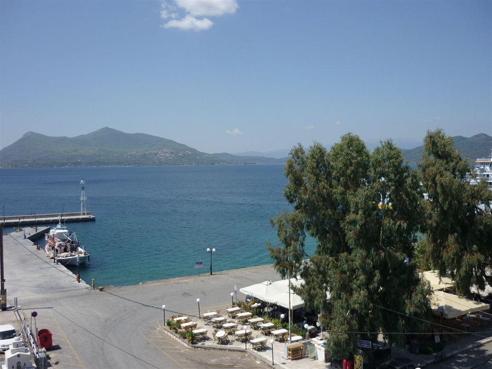 Palatino Hotel Lutrá Edipszú Kültér fotó
