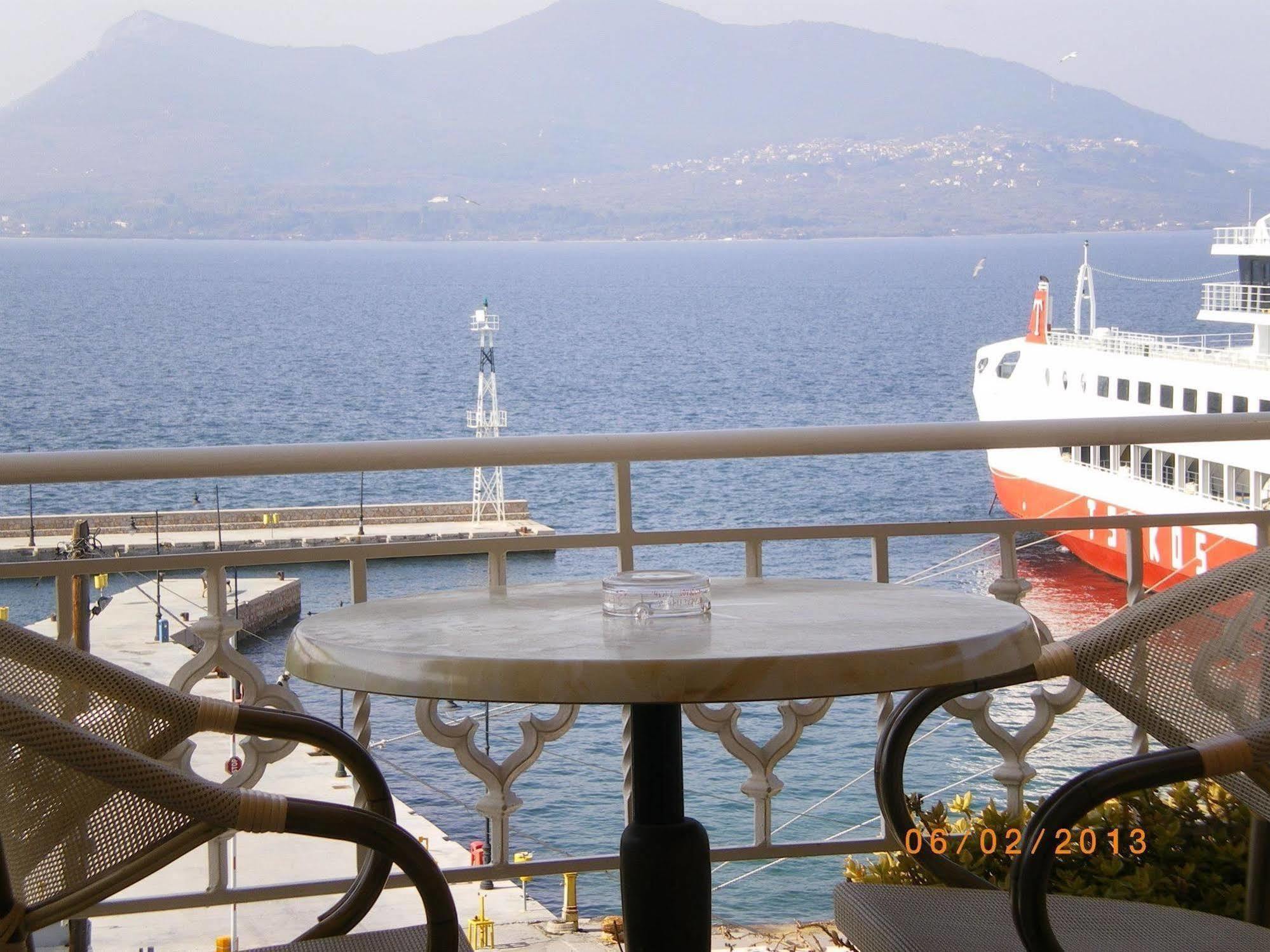 Palatino Hotel Lutrá Edipszú Kültér fotó
